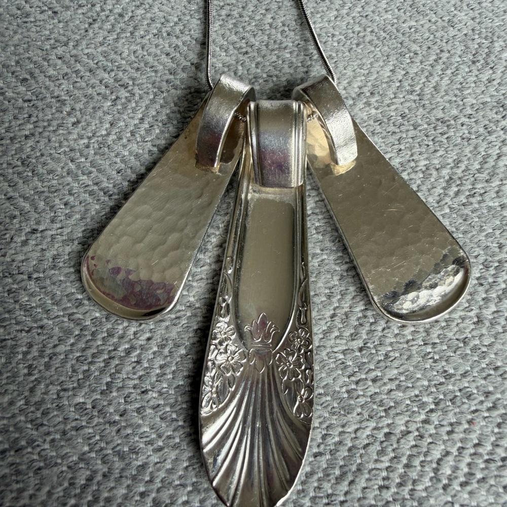 Silverware Pendant Necklace - Picture 4 of 7